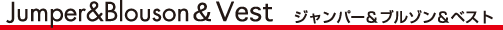 Jumper-Blouson-Vest